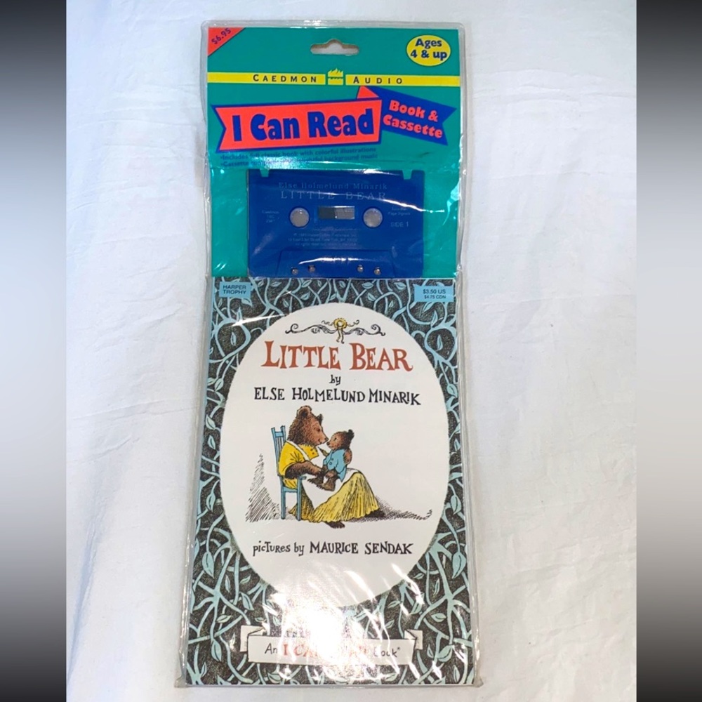 Rare Little Bear I Can Read Book and Cassette 80’s Sealed